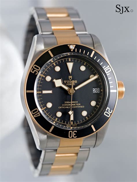 tudor black bay 58 two tone|tudor black bay s&g 41mm.